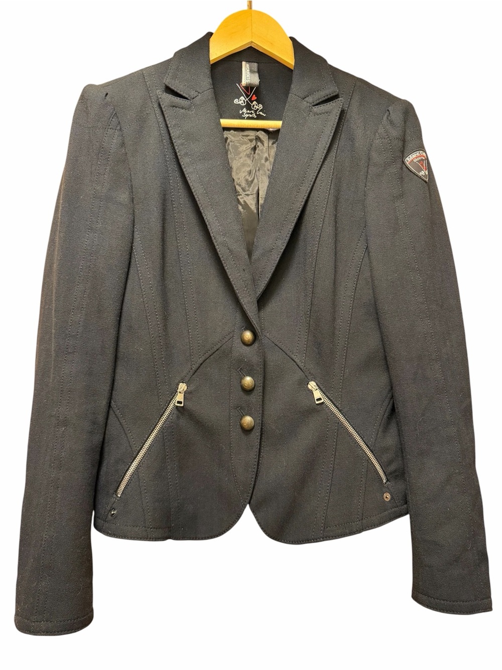 Marc Cain Sports Black Tailored Jacket - Make an Offer